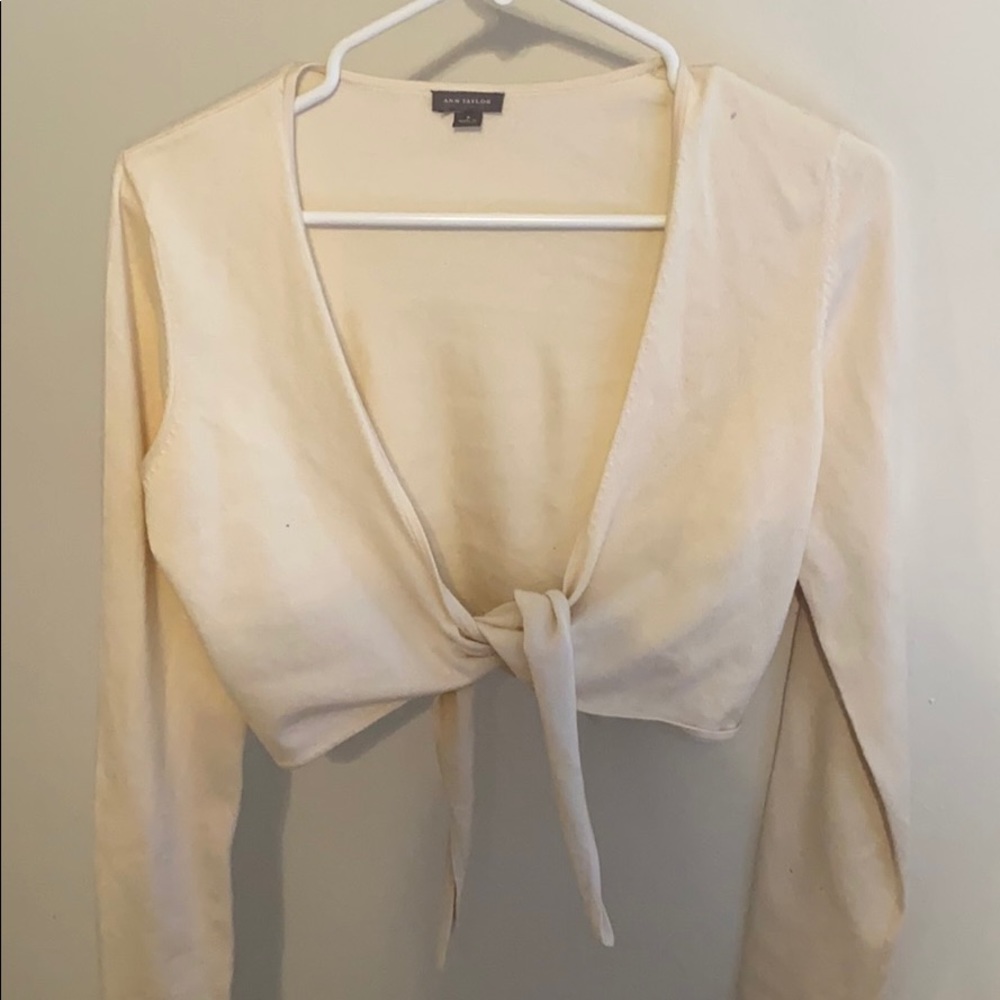 tie front top